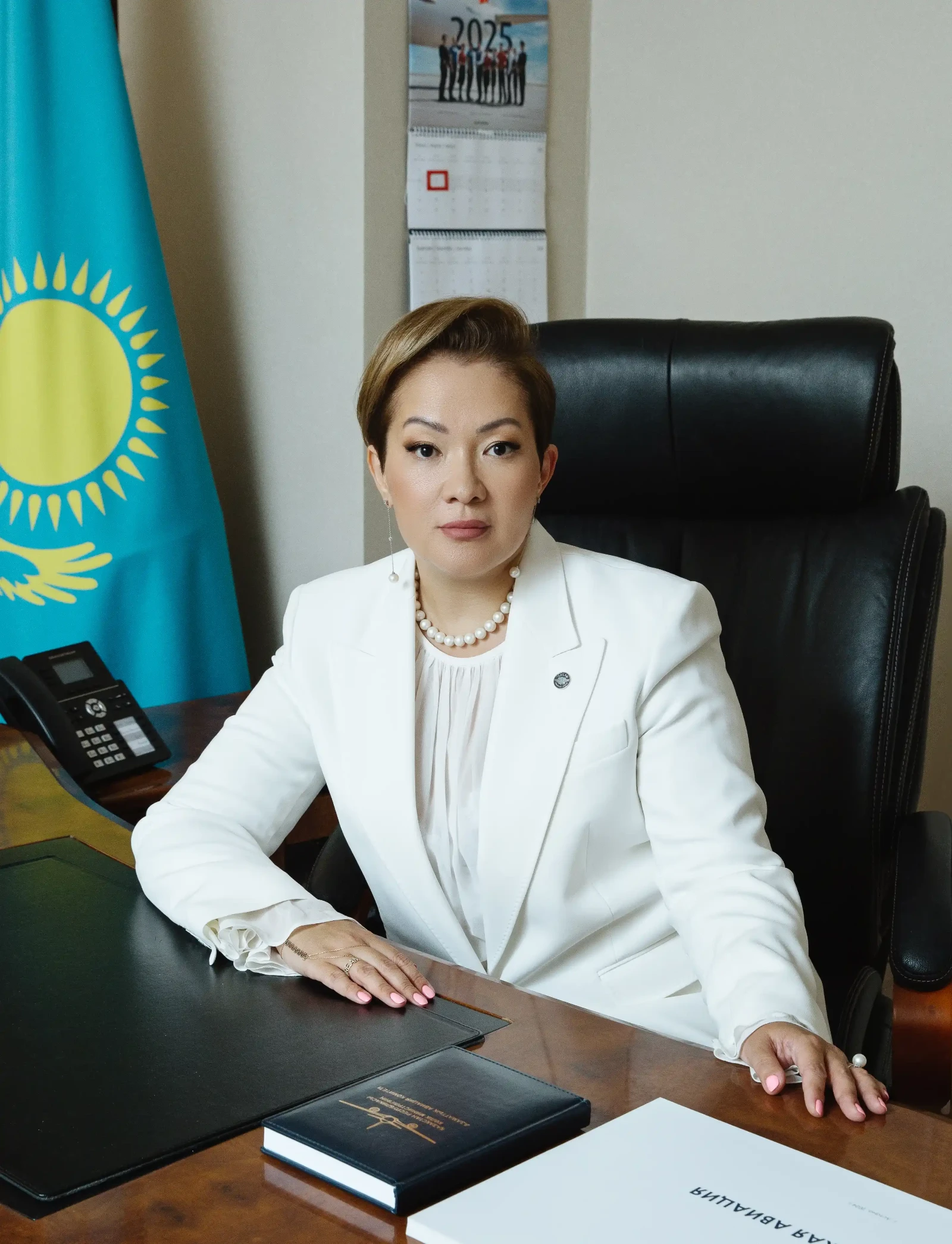 Saltanat Tompiyeva, Chair of the Civil Aviation Committee of the Ministry of Transport of the Republic of Kazakhstan